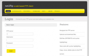 Cara Menggunakan NET2FTP File Manager VestaCP