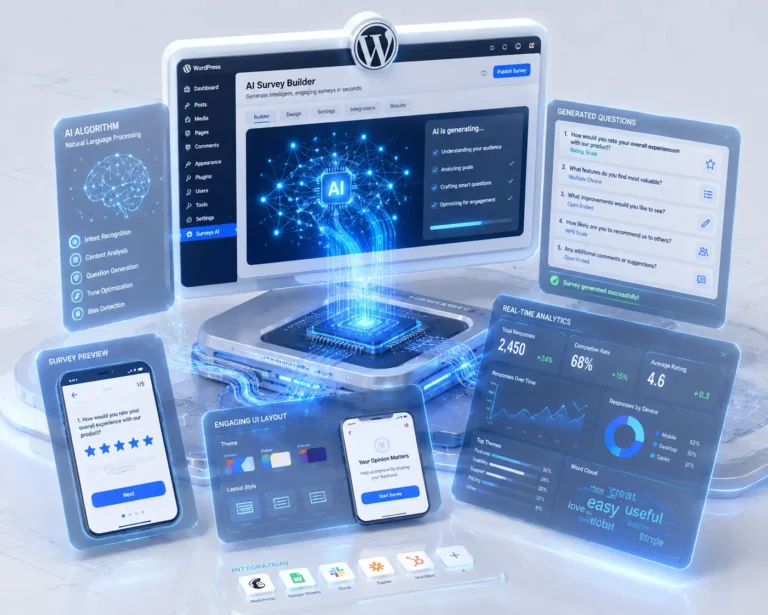 Ini Dia Cara Membuat Survei Interaktif WordPress dengan AI