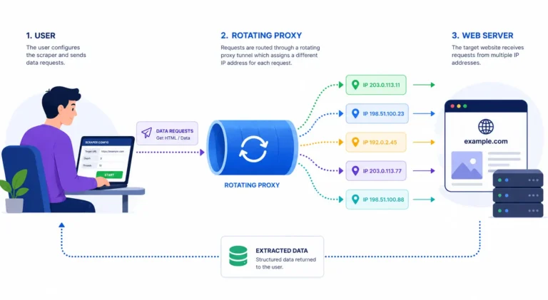 Kapan Waktu Tepat Menggunakan Rotating Proxy untuk Web Scraping